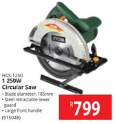 Ryobi 1250W Circular Saw HCS-1250