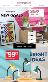 Mr Price Home : New Year, New Goals (Request Valid Dates From Retailer)