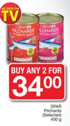 Spar Pilchards (Selected)-For Any 2 x 400g