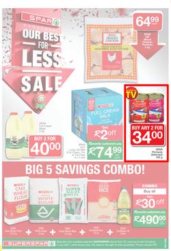 SUPERSPAR COUNTRY EASTERN CAPE : Our Best For less (22 June - 4 July 2021) Valid in Butterworth, Daku, Ndu, New Brighton, Stanford Square, Tams, Zonke, page 1