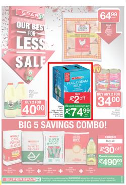 SUPERSPAR COUNTRY EASTERN CAPE : Our Best For less (22 June - 4 July 2021) Valid in Butterworth, Daku, Ndu, New Brighton, Stanford Square, Tams, Zonke, page 1