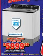 Kelvinator 15Kg Dark Lid Twin Tub