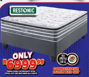 Restonic Connoisseur 152cm Bed Set