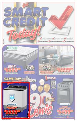 Lewis : Get Smart Credit Today (20 May - 07 July 2024 While Stocks Last), page 1