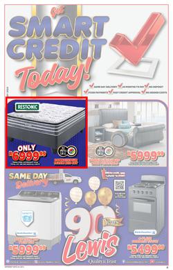 Lewis : Get Smart Credit Today (20 May - 07 July 2024 While Stocks Last), page 1