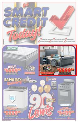 Lewis : Get Smart Credit Today (20 May - 07 July 2024 While Stocks Last), page 1