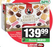 Bakers Choice Assorted Biscuits Range-1Kg