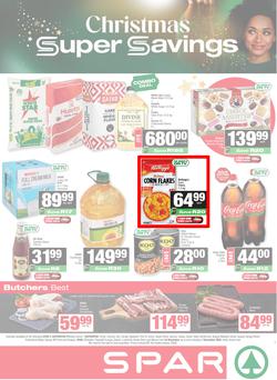 SPAR & SUPERSPAR Mthatha : Christmas Super Savings (24 November - 07 December 2025), page 1