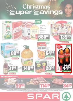 SPAR & SUPERSPAR Mthatha : Christmas Super Savings (24 November - 07 December 2025), page 1