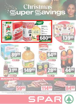 SPAR & SUPERSPAR Mthatha : Christmas Super Savings (24 November - 07 December 2025), page 1