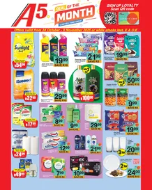 A5 Cash & Carry : Deals Of The Month (24 October - 09 November 2025)