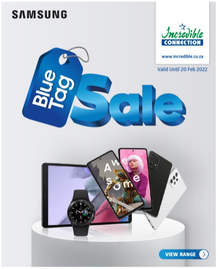 Incredible Connection : Blue Tag Sale (27 January - 20 February 2022)
