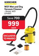 Karcher WD1 Wet & Dry Vacuum Cleaner 