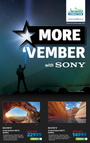 Incredible Connection : More'vember With Sony (23 November - 30 November 2021)