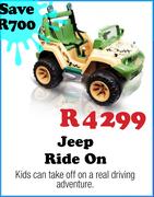 12V 2 seater Jeep Ride On Kiddies electric Car