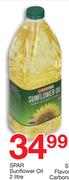 Spar Sunflower Oil-2Ltr