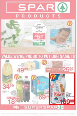 SUPER SPAR Eastern Cape : Value We're Proud To Put Our Name On (22 Oct - 3 Nov 2019). Only Available at Selected Stores in the Eastern Cape. Excluding Mthatha, page 1