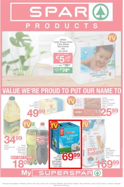 SUPER SPAR Eastern Cape : Value We're Proud To Put Our Name On (22 Oct - 3 Nov 2019). Only Available at Selected Stores in the Eastern Cape. Excluding Mthatha, page 1