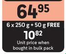 Omo Hand Wash Powder-6 x 250g + 50g Free