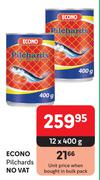 Econo Pilchards-12 x 400g