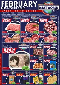 Meat World Express Thembisa : Mid-Month Deals (13 February - 21 February 2025)