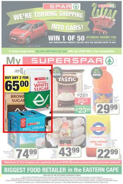 SPAR SUPERSPAR TOWN EASTERN CAPE : My Superspar (26 May - 7 June 2020), page 1