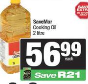 SaveMor Cooking Oil-2Ltr Each