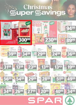 SPAR & SUPERSPAR Western Cape : Christmas Super Savings (10 November - 23 November 2025), page 1
