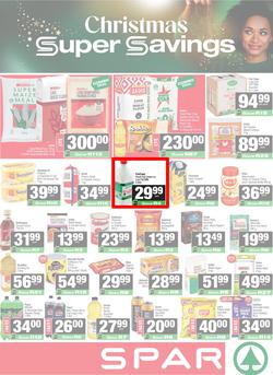 SPAR & SUPERSPAR Western Cape : Christmas Super Savings (10 November - 23 November 2025), page 1