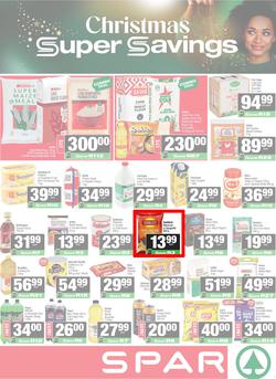 SPAR & SUPERSPAR Western Cape : Christmas Super Savings (10 November - 23 November 2025), page 1