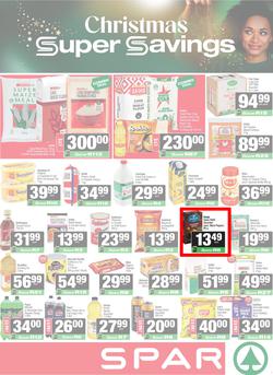 SPAR & SUPERSPAR Western Cape : Christmas Super Savings (10 November - 23 November 2025), page 1