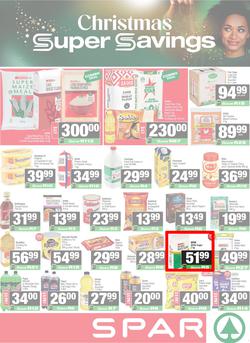 SPAR & SUPERSPAR Western Cape : Christmas Super Savings (10 November - 23 November 2025), page 1