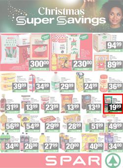 SPAR & SUPERSPAR Western Cape : Christmas Super Savings (10 November - 23 November 2025), page 1