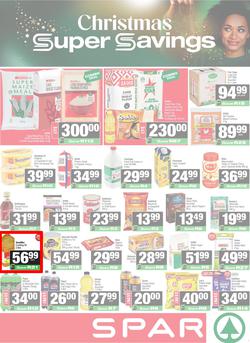 SPAR & SUPERSPAR Western Cape : Christmas Super Savings (10 November - 23 November 2025), page 1