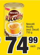 Nescafe Ricoffy (Excl Decaf)-750g