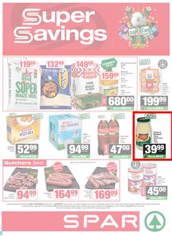 SPAR & SUPERSPAR Mthatha (Country) : Super Savings (22 June - 7 July 2026), page 1