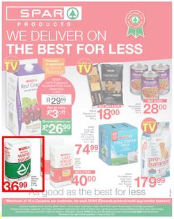 SPAR EASTERN CAPE : We Deliver On The Best For Less (23 June - 5 July 2020), page 1