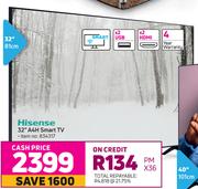 Hisense 32" A4H Smmart TV 