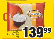 Spekko Parboiled Rice-10Kg