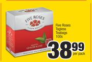 Five Roses Tagless Teabags-100s Per Pack