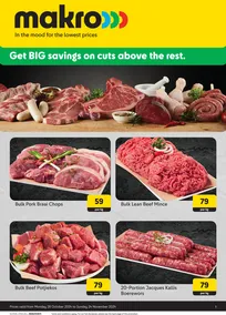 Makro : Butchery (28 October - 24 November 2024)