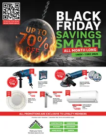 Leroy Merlin : Black Friday (01 November - 01 December 2024)