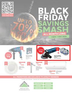 Leroy Merlin : Black Friday (01 November - 01 December 2024), page 1