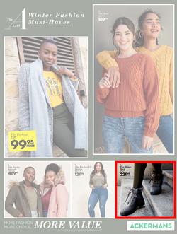 Ackermans : Winter Must Haves (26 March 2020 - While Stocks Last), page 1