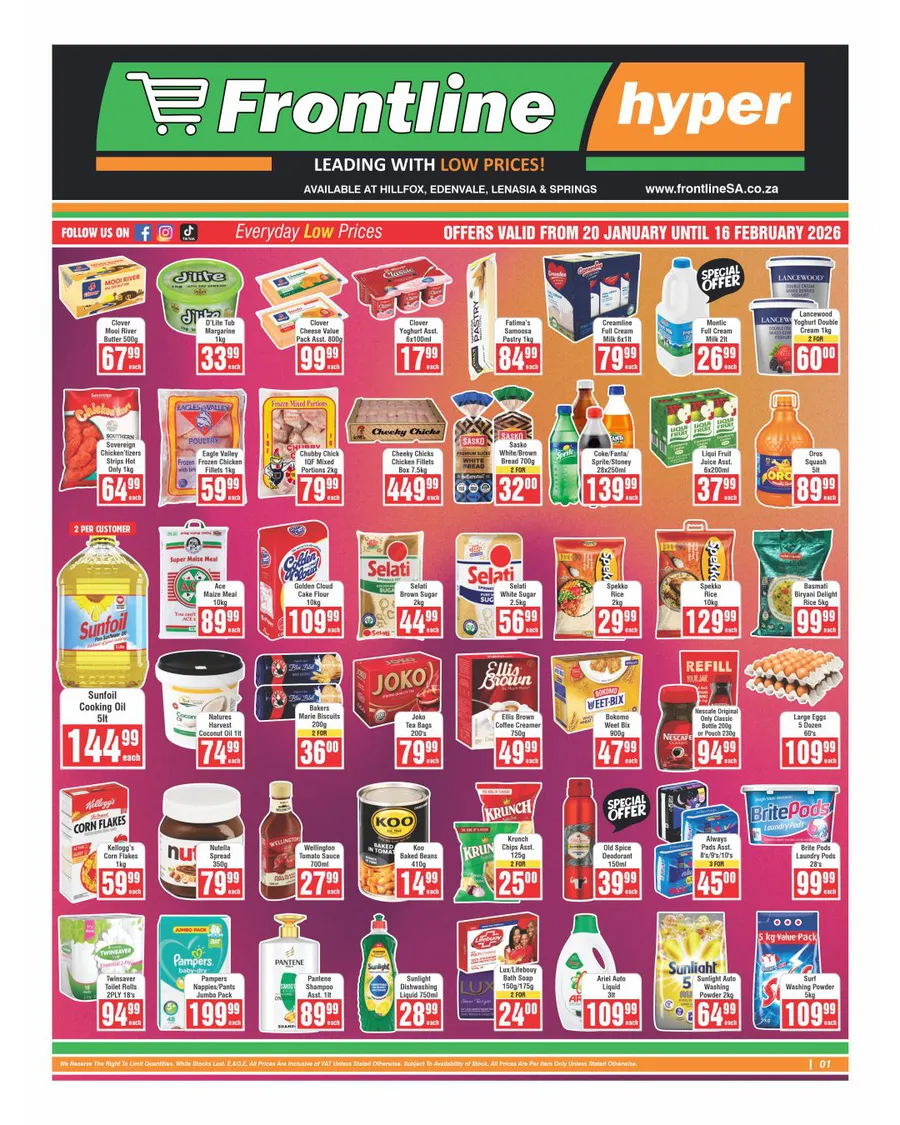 Frontline Hyper : Leading With Low Prices (20 January - 16 February 2026)