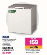 KIC 210Ltr Chest Freezer KCG- Per Month (36 Months)