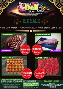Vanguard Deli Centre : Eid Sale (25 March - 30 March 2025)
