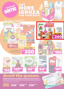 Game SASSA : Get More iGroza For Your Buck (02 August - 06 August 2024), page 1