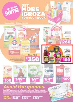 Game SASSA : Get More iGroza For Your Buck (02 August - 06 August 2024), page 1