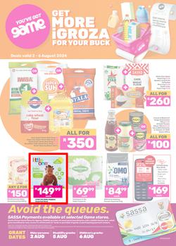 Game SASSA : Get More iGroza For Your Buck (02 August - 06 August 2024), page 1